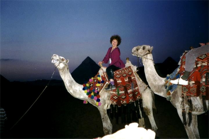 Mary Elizabeth on Camel