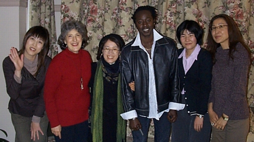 Toshiko, Mamadou, and Group
