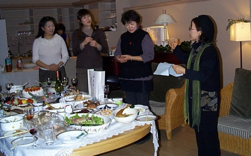 Toshiko Gives Farewell Speech