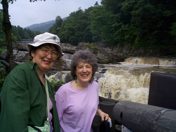 Sally and CA at 3-Step Falls