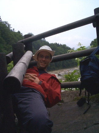 Michael at 3-Step Falls