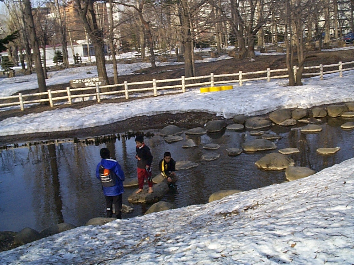 Boys in Snow