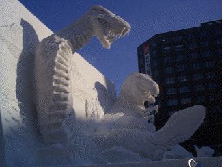 Snow Dinosaurs